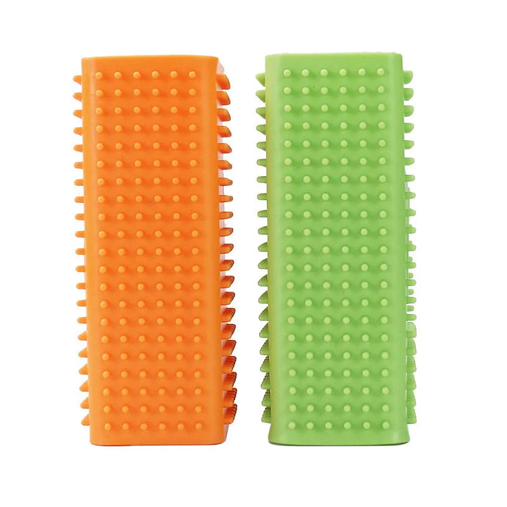 Hollow Silicone Rubber Dog Hair Remover Brush