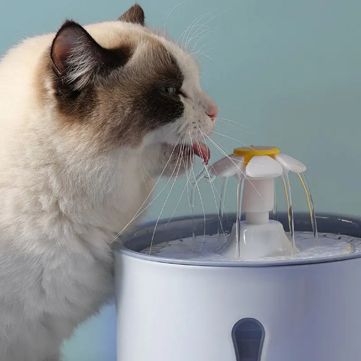 2.4L Pet Cat Water Drinker Dispenser Filters