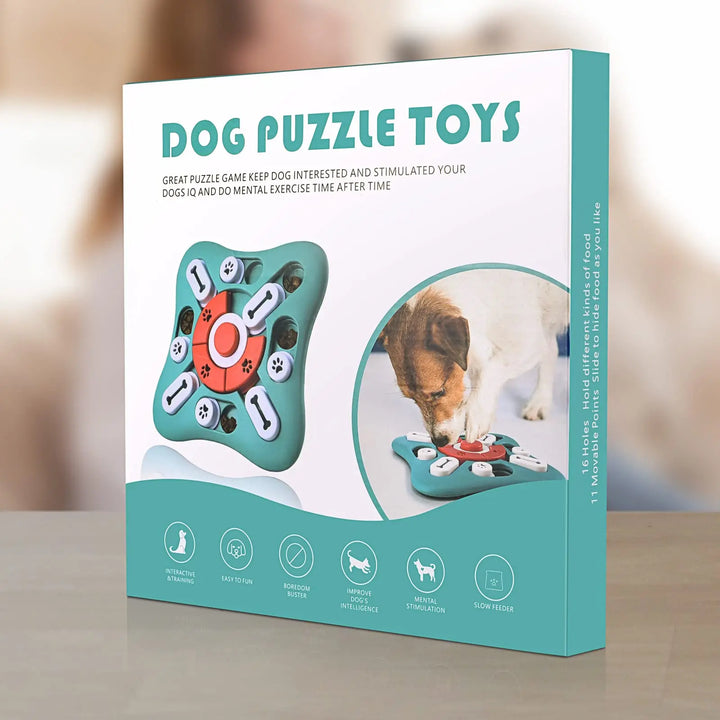 Dog Puzzle Toys, Food Dispensing Dog Enrichment Toys