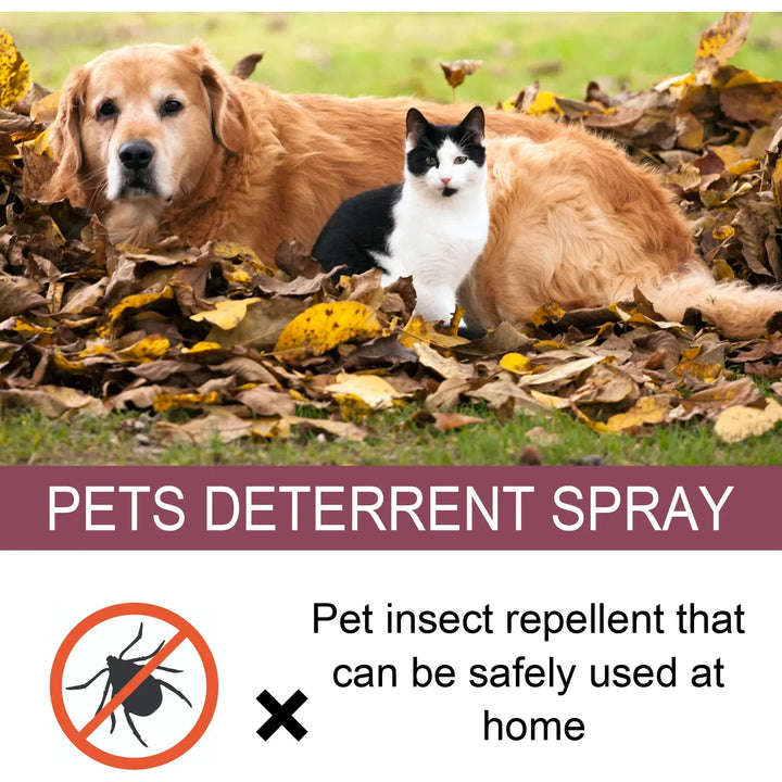 Pet Fur Flea & Tick Spray for Dogs and Cats