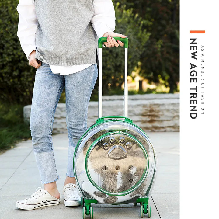 Breathable Bubble Pet Stroller Carrier Backpack