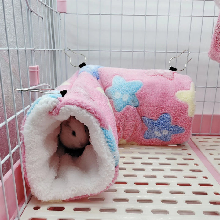 Cozy and fun Plush Tunnel for ramisters