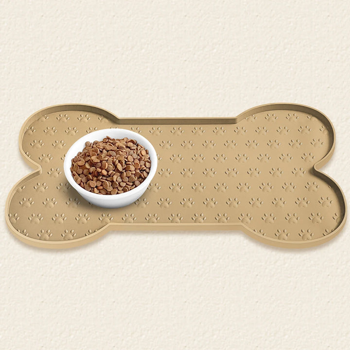 Pet Feeding Mat Silicone Dog Food Mat Anti-Slip And Waterproof Dog Bowl Mat,Thickened Dog And Cat Mat For Food And Water