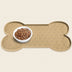 Pet Feeding Mat Silicone Dog Food Mat Anti-Slip And Waterproof Dog Bowl Mat,Thickened Dog And Cat Mat For Food And Water