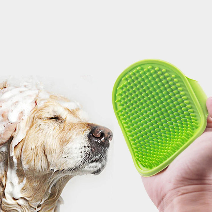 Soft Rubber Brush for Dogs and Cats – Massage Glove