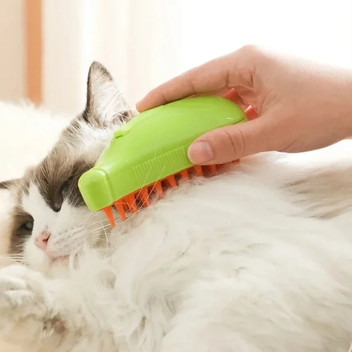 New 3 in 1 Pet Brush Cat Steam Brush Dog Comb