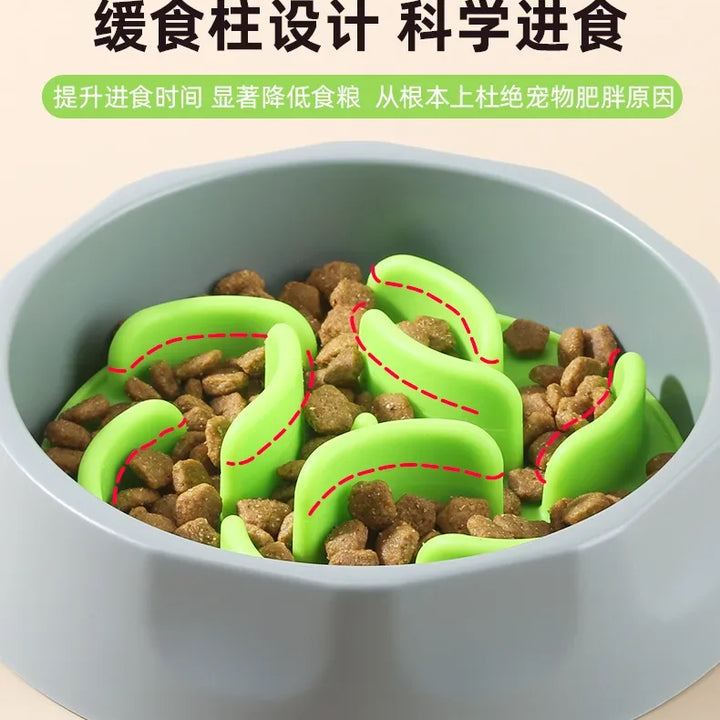 Multifunctional Non-slip Slow Food Bowl for Pets