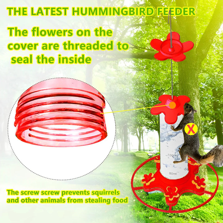 Bird Feeder – Leak-Proof Hanging Hummingbird Feeder