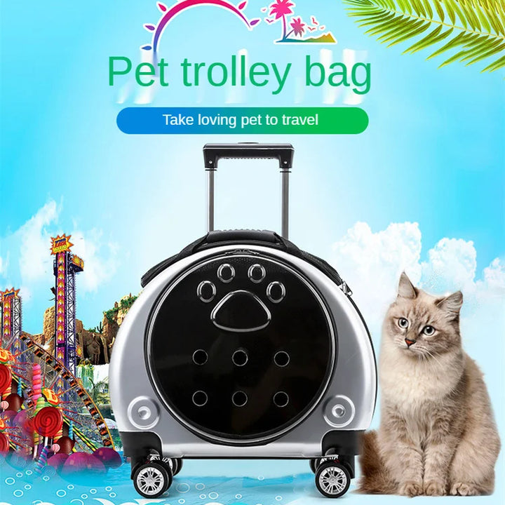 Breathable Bubble Pet Stroller Carrier Backpack