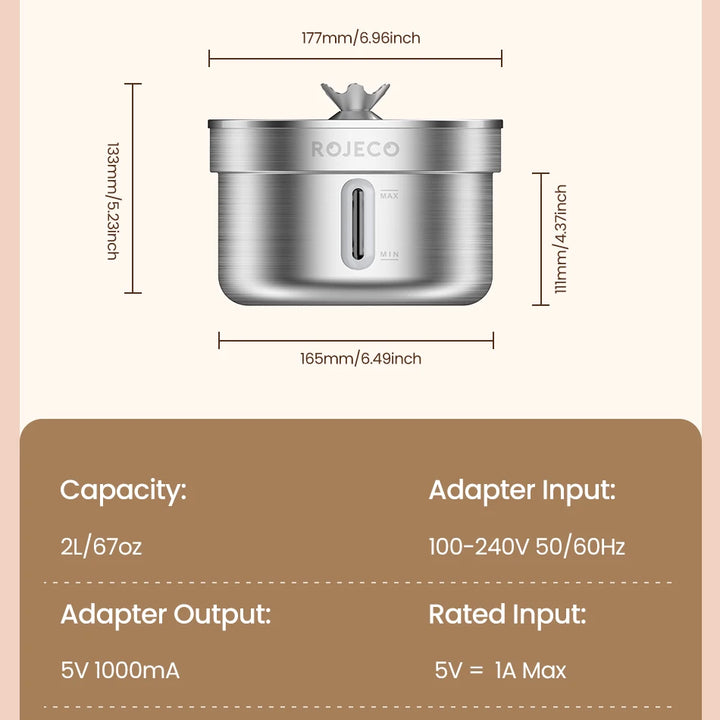 Steel water fountain Automatic water dispenser