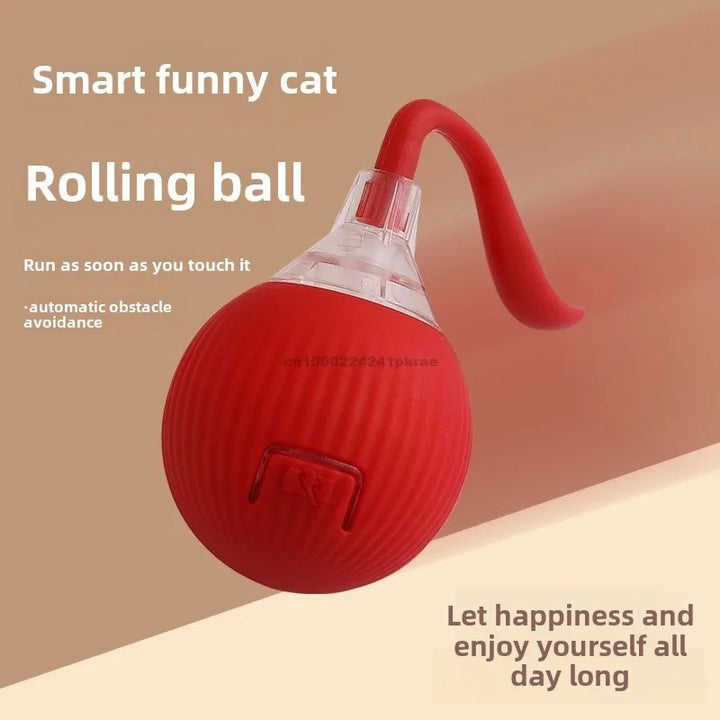 Interactive Cat Toy Ball - Automatic Rolling Ball