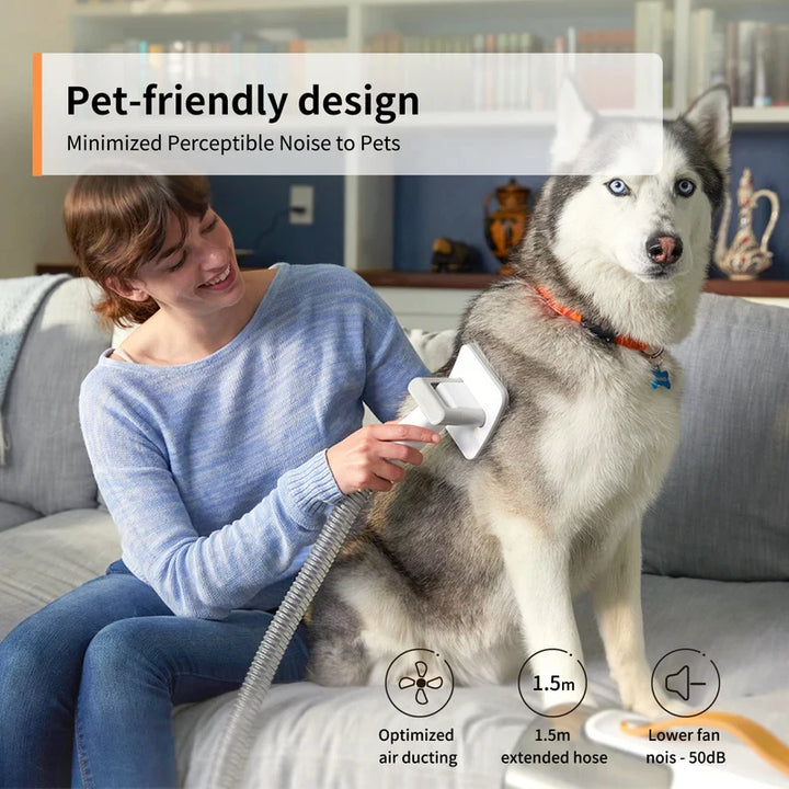 Pet Vacuum Cleaner – Low Noise Cleaning Kit