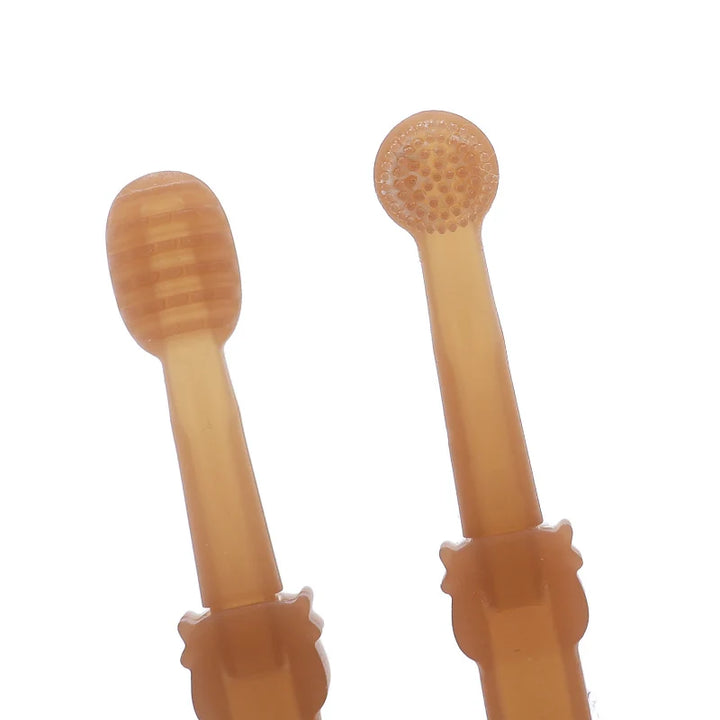 Small Silicone Toothbrush Set for Dogs and Cats