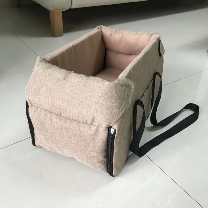 Portable Dog Car Seat – Safe and Cozy Travel Carrier