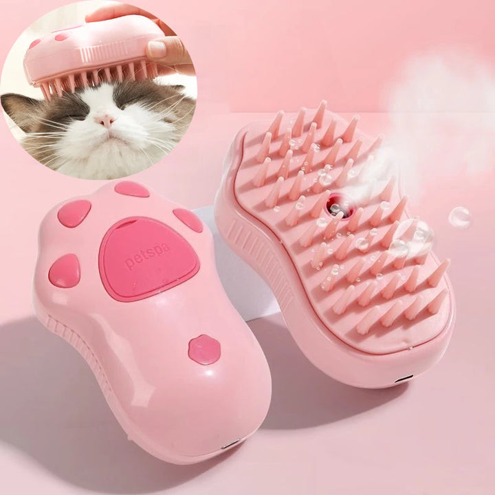 New 3 in 1 Pet Brush Cat Steam Brush Dog Comb