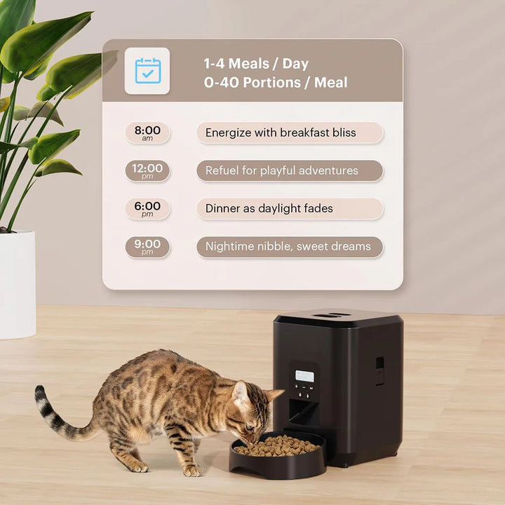 New 2L Pet Feeder Smart Food Dispenser