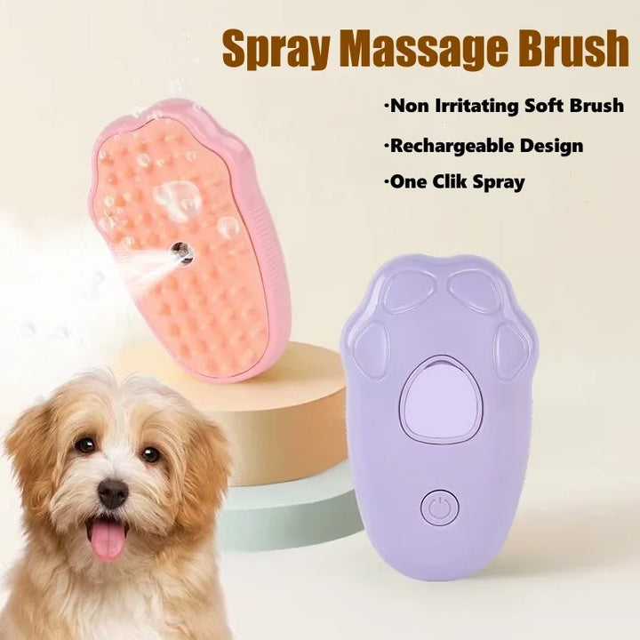 USB Rechargeable Pet Spray Comb 3 in 1 Electric