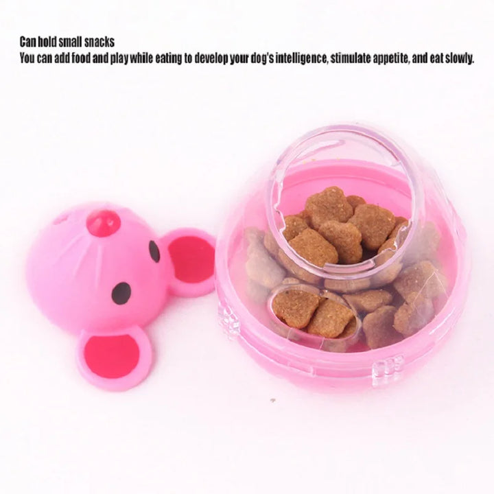 Cat Mice Food Tumbler – Interactive Cat Food Toy Ball