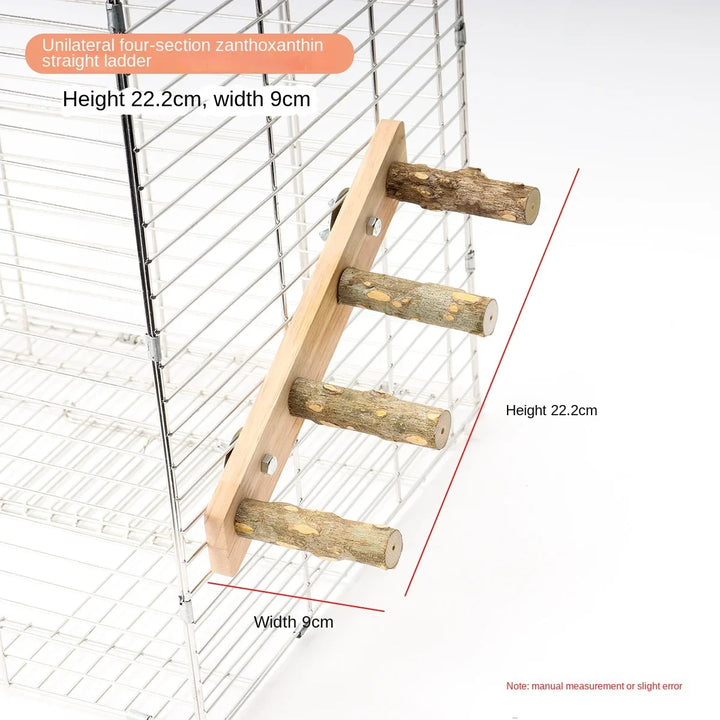 Interactive toy for parrots to climb and grind their claws