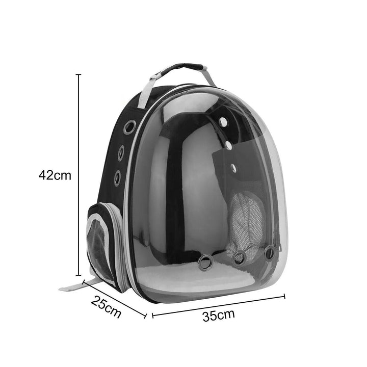 Portable Clear Cat Backpack – Stylish Travel Carrier