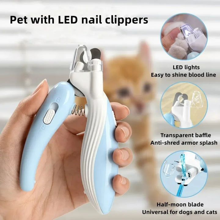 LED Electric Pet Nail Clipper – Nail Trimmer