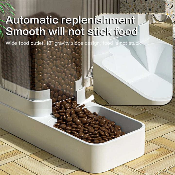 Automatic Cat Feeder and Water Dispenser