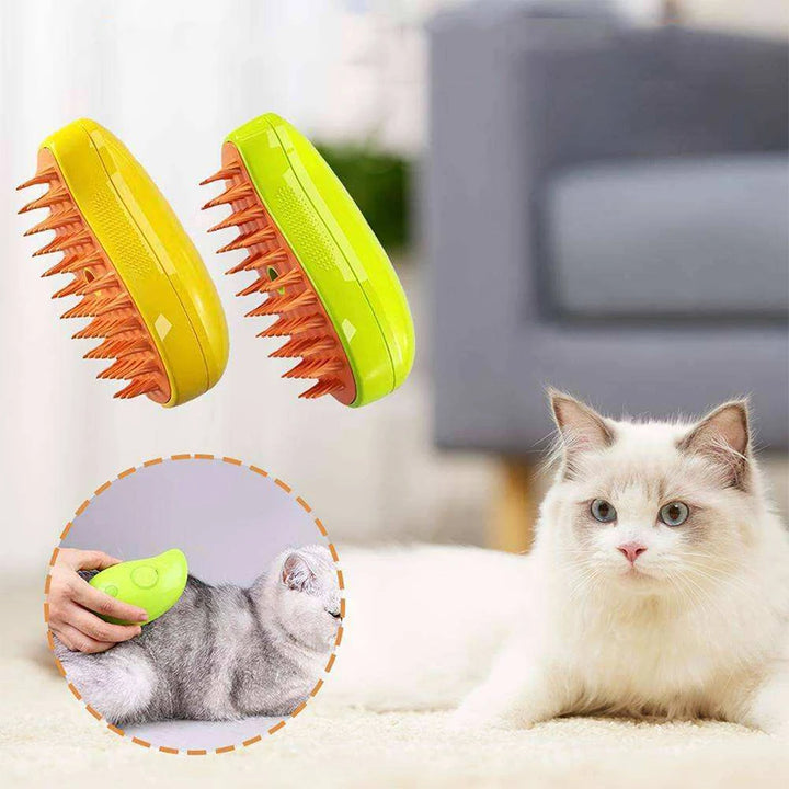 3 in 1 Pet Cat Steamy Comb Dog Cat Kitten