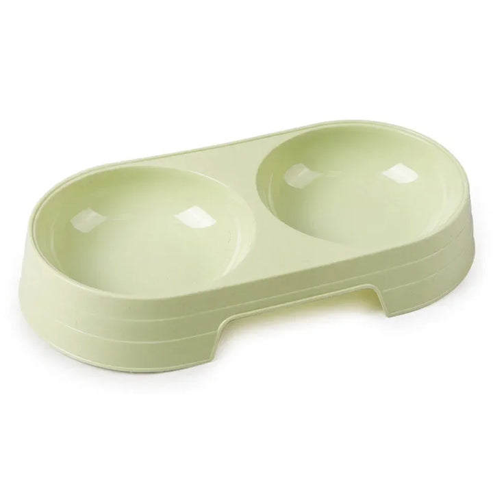 Double Pet Bowls – Stainless Steel Food and Water Feeder