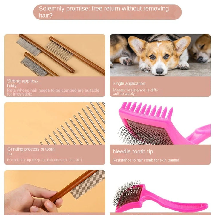 Cat comb Cat accessories Stainless steel