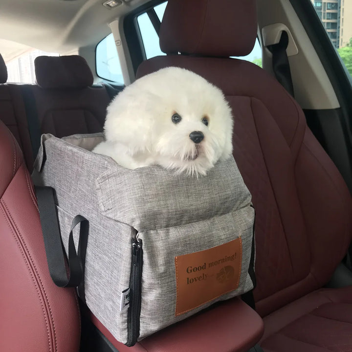 Portable Dog Car Seat – Safe and Cozy Travel Carrier