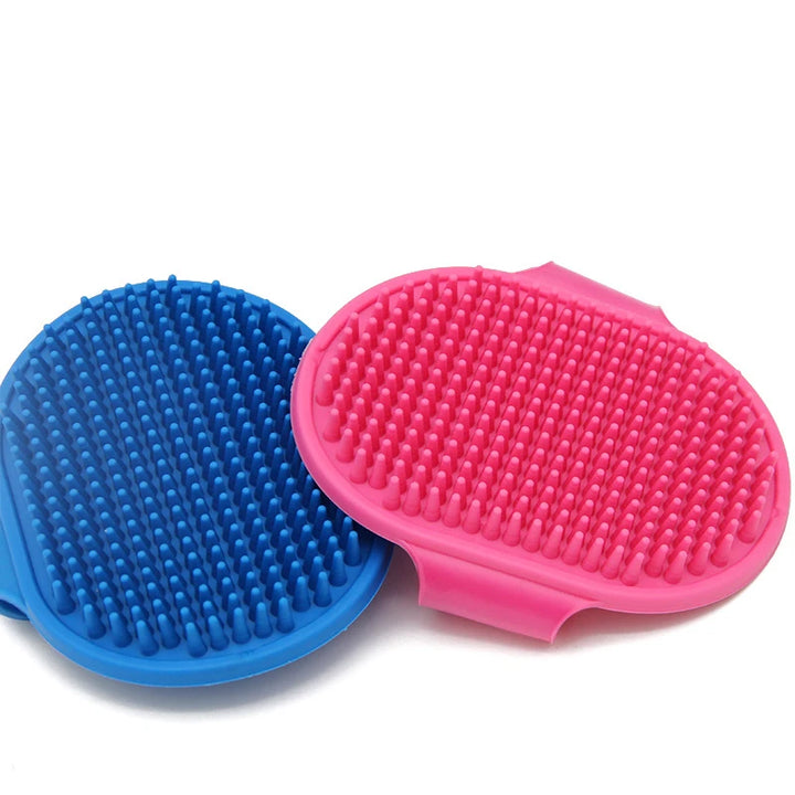 Soft Rubber Dog Cat Brush Pet Bath Silicone Comb Massage Comb Hair Remover Pet Supplies Dog Grooming Wash Cleaning Equipment