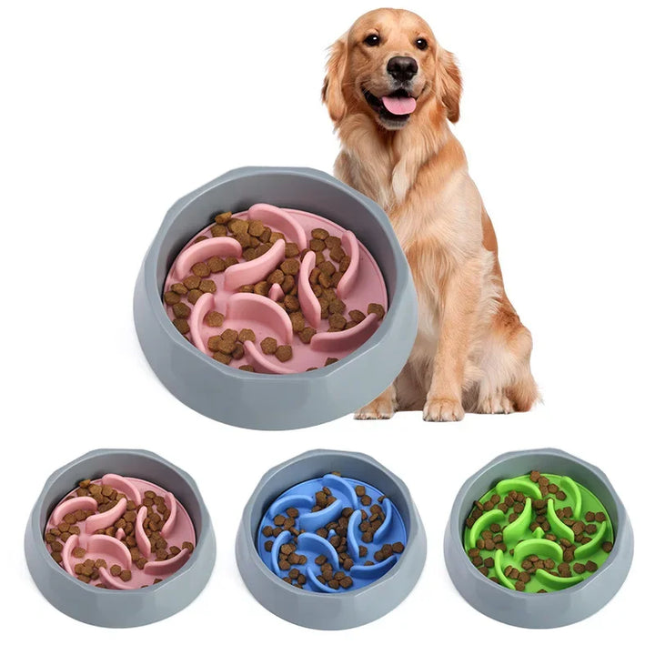 Multifunctional Non-slip Slow Food Bowl for Pets