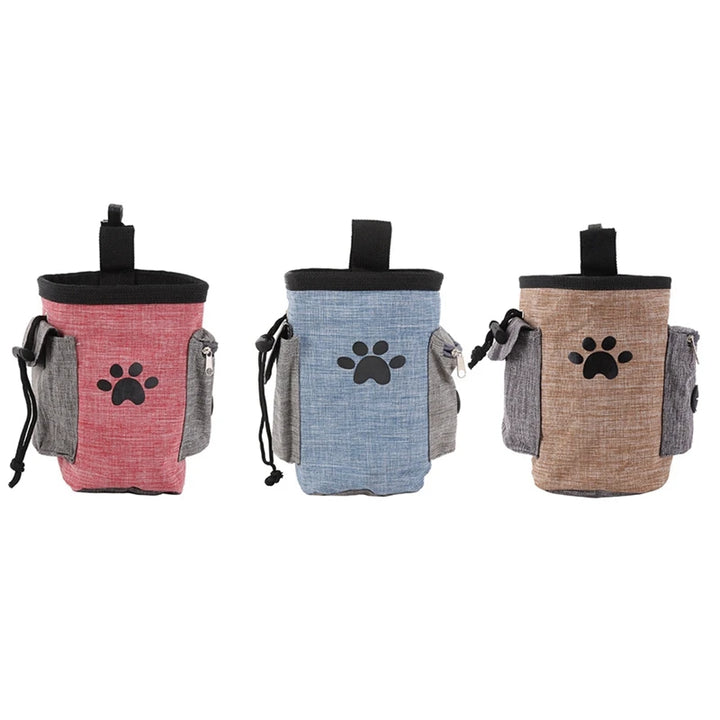 Dog Training Treat Pouch with Waist and Shoulder Strap