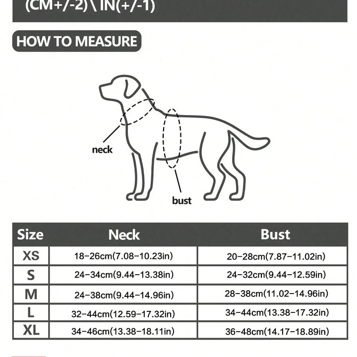 Supet 1pc Dog Harness, Anti-Pull, Pet Harness, Adjustable, Easy to Control, Suitable for Small, Medium Dogs