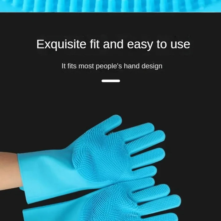 Silicone Pet Bath Gloves – 1/3 Piece Gloves