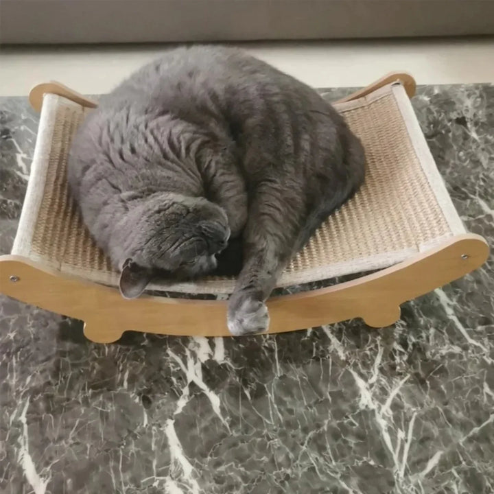 Detachable multifunctional wooden cat pads