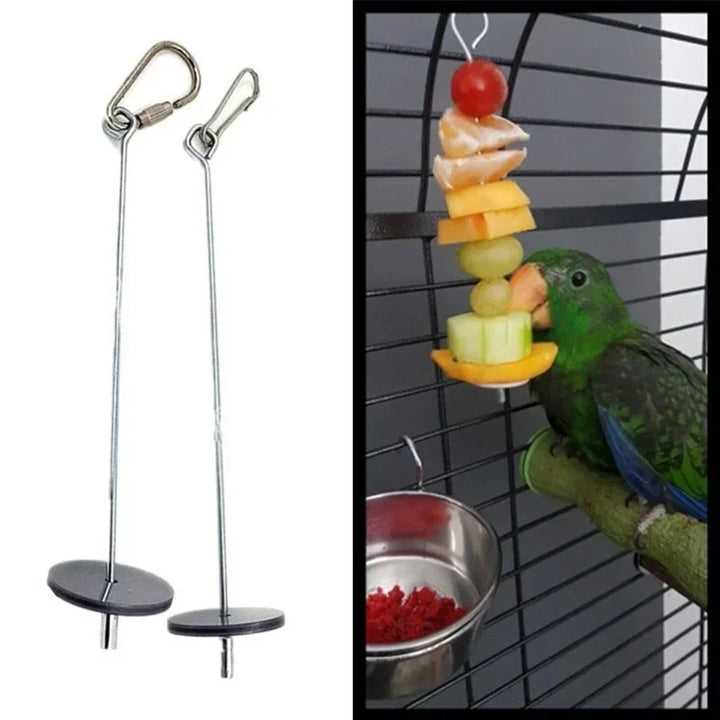 Parrot and Pet Bird Food Holder – Fruit Skewer