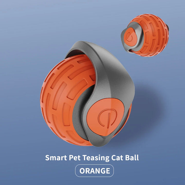 Interactive Rolling Cat Toy – Automatic Teasing Ball