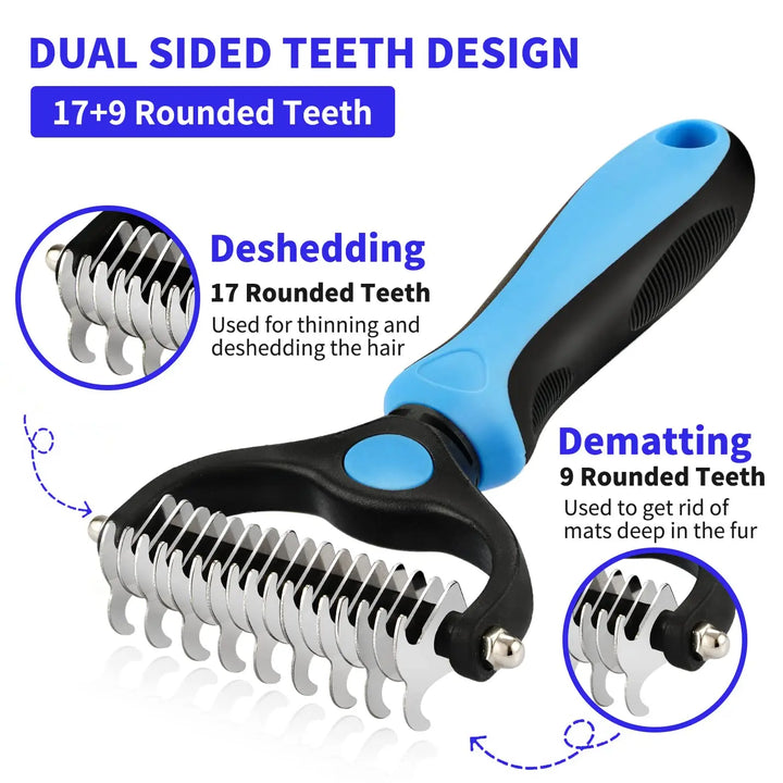 Professional Pet Hair Removal Brush, Dog Hair Remover