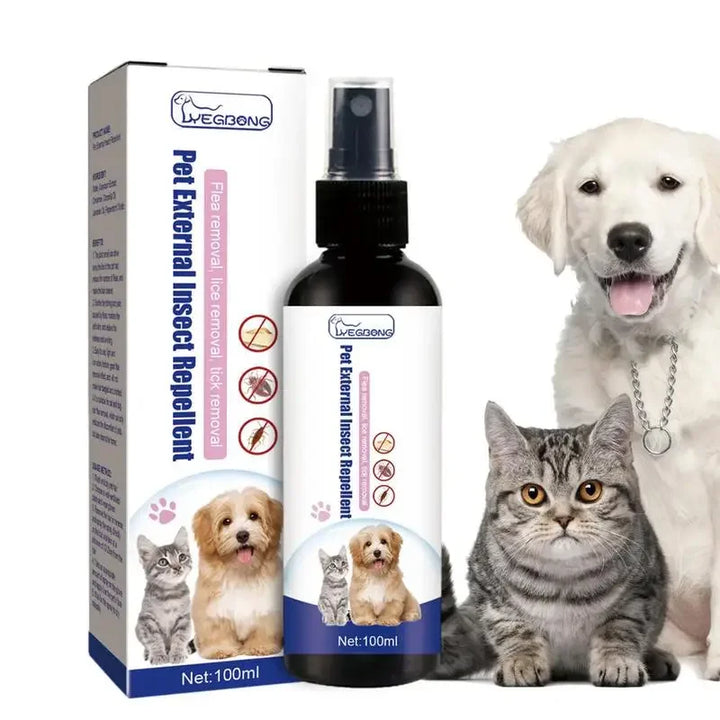 100ml Pet Dog Cat Anti Flea Drops Flea Insecticide