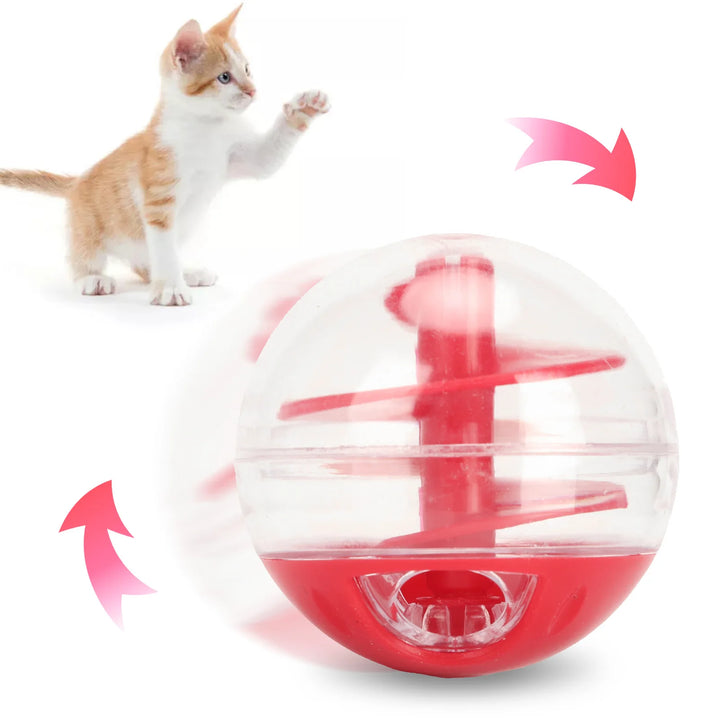 Cat Treat Dispenser Ball – Interactive Feeding Puzzle Toy