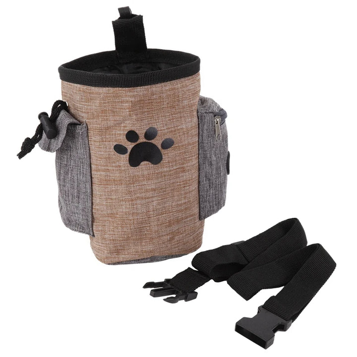 Dog Training Treat Pouch with Waist and Shoulder Strap