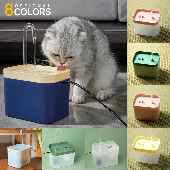 1.5L Ultra Quiet Cat Water Fountain – Dispenser