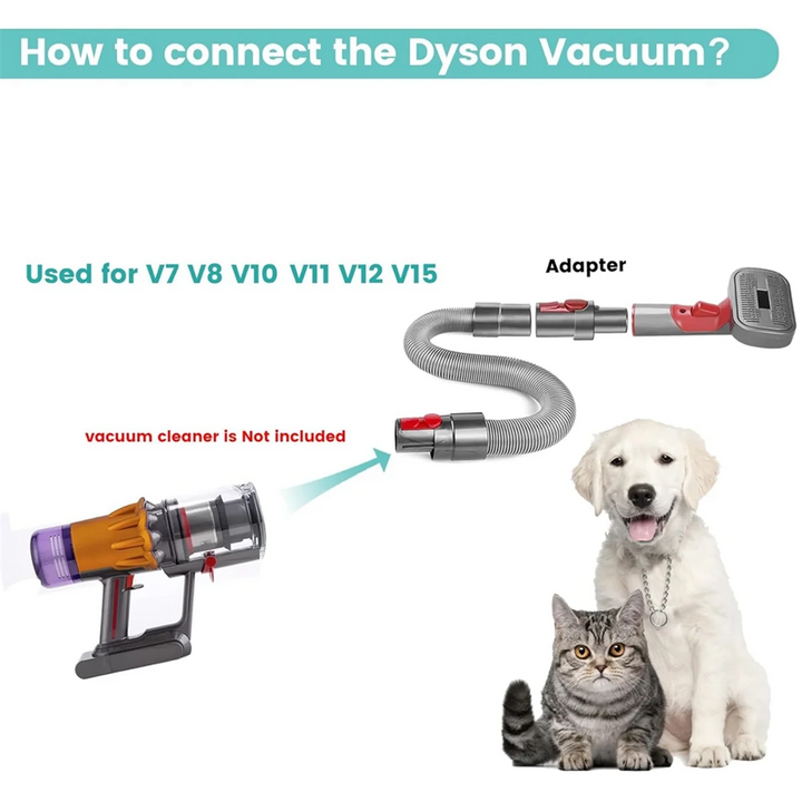 Pet Dog Grooming Kit for Dyson Vacuum Cleaner –