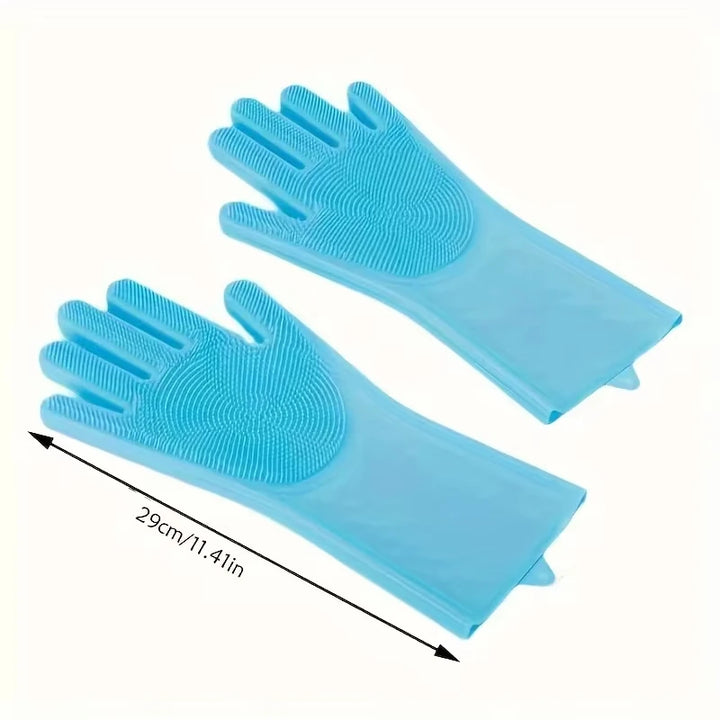 Silicone Pet Bath Gloves – 1/3 Piece Gloves