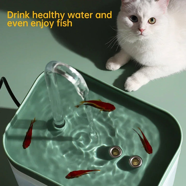 1.5L Ultra Quiet Cat Water Fountain – Dispenser