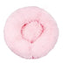 🐾 Round Plush Dog and Cat Bed – Donut Mat