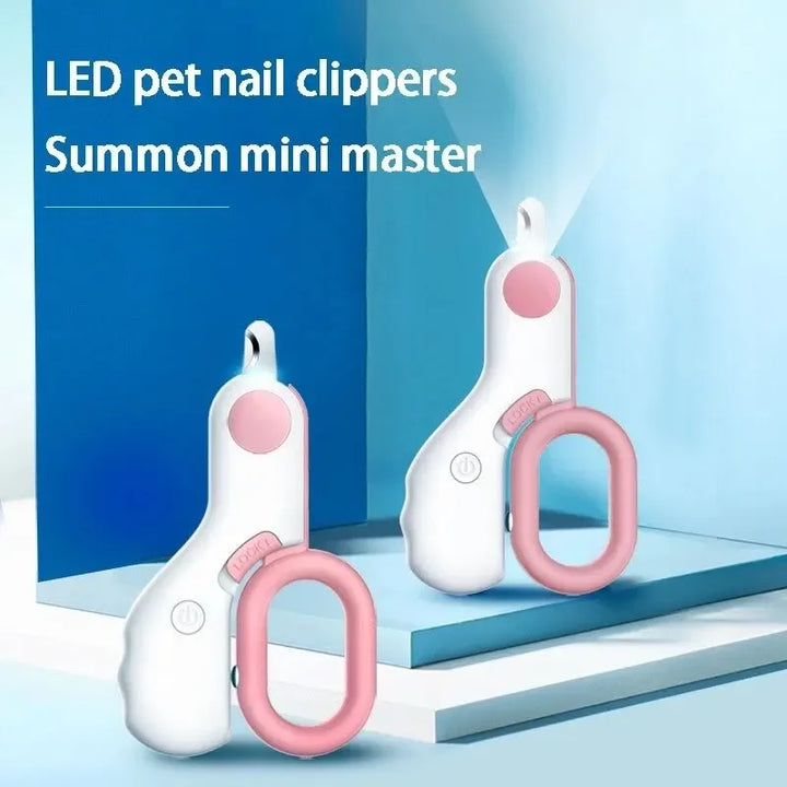 Cat Nail Clippers with LED Light – Cat Nail Trimmer