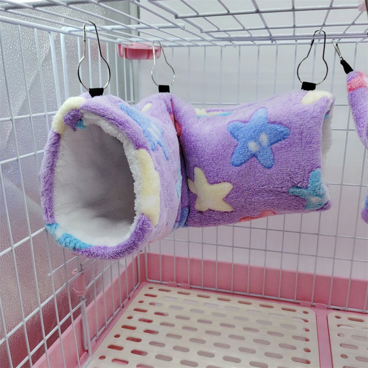 Cozy and fun Plush Tunnel for ramisters