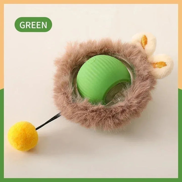 Interactive Electric Cat Ball – USB Rechargeable Toy